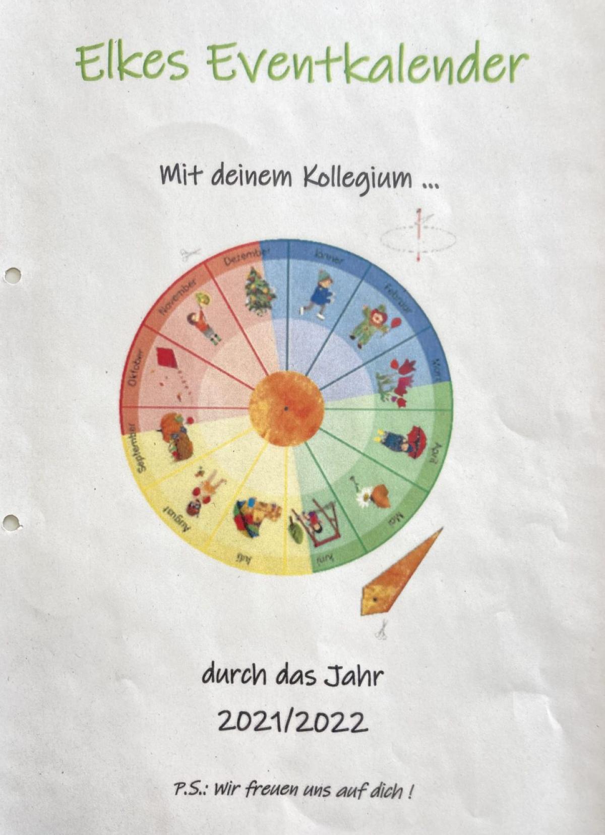 Der Eventkalender – ein Abschiedsgeschenk für Kollegen  Grundschule aktuell