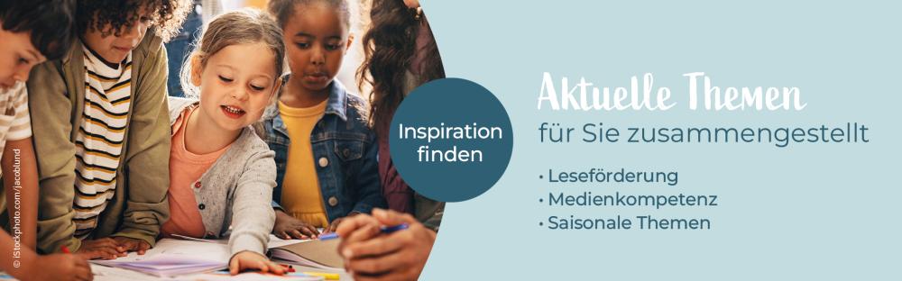 Aktuelle Themen für Sie zusammengestellt, Grundschulkinder bei einer kreativen Gruppenarbeit in der Schule