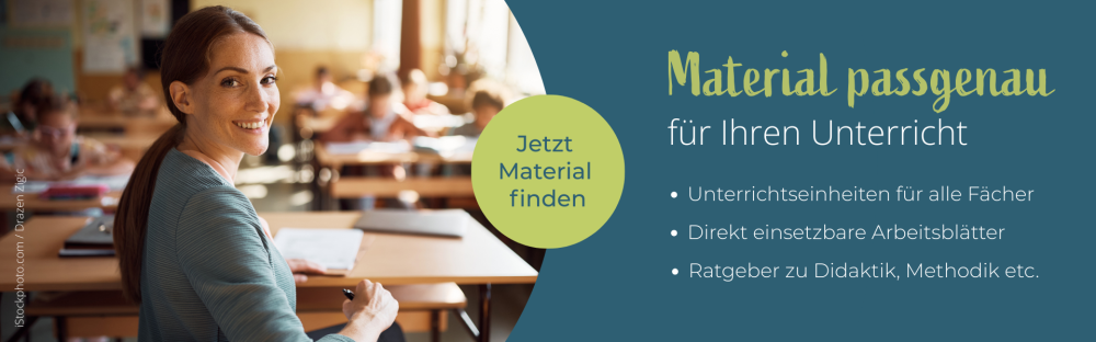 Material passgenau für Ihren Unterricht