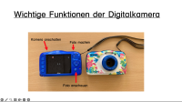 Funktionen einer Digitalkamera